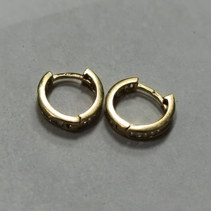 ARRACADAS PAR ORO 14 K 2,80 GRMS (SEMINUEVO)