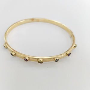 PULSERA RIGIDA ORO 14 K 8,30 GRMS (SEMINUEVO)