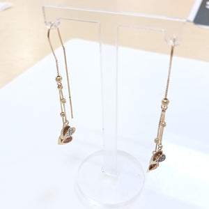 VIOLADORES PAR ORO 14 K 2.7 GRMS (SEMINUEVO)