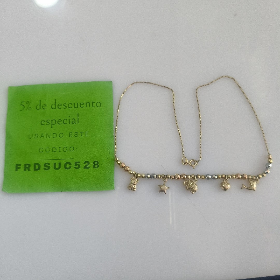 COLLAR ORO 10 K 5.9 GRMS (SEMINUEVO)