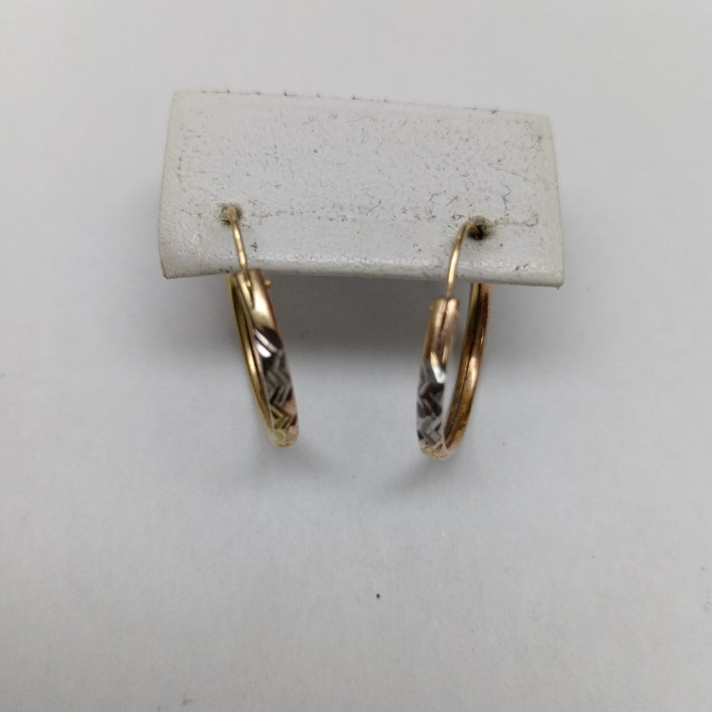 ARRACADAS PAR ORO 10 K 1 GRMS (SEMINUEVO)