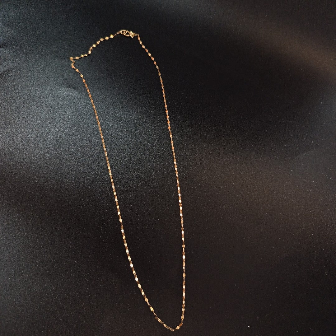 CADENA ORO 10 K 0,80 GRMS (SEMINUEVO)