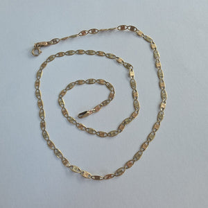 CADENA ORO,RODIADO 10 K 2,90 GRMS (SEMINUEVO)