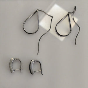 ARETES PAR PLATA 7,60 GRMS (SEMINUEVO)