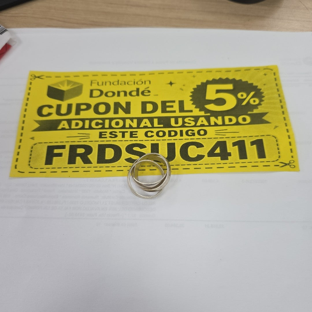 ANILLO PLATA 11.2 GRMS (SEMINUEVO)