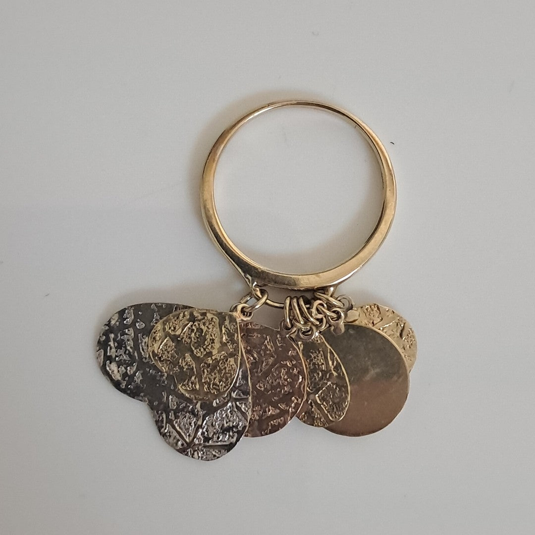 ANILLITO ORO, ORO COMBINADO 14 K 5 GRMS (SEMINUEVO)