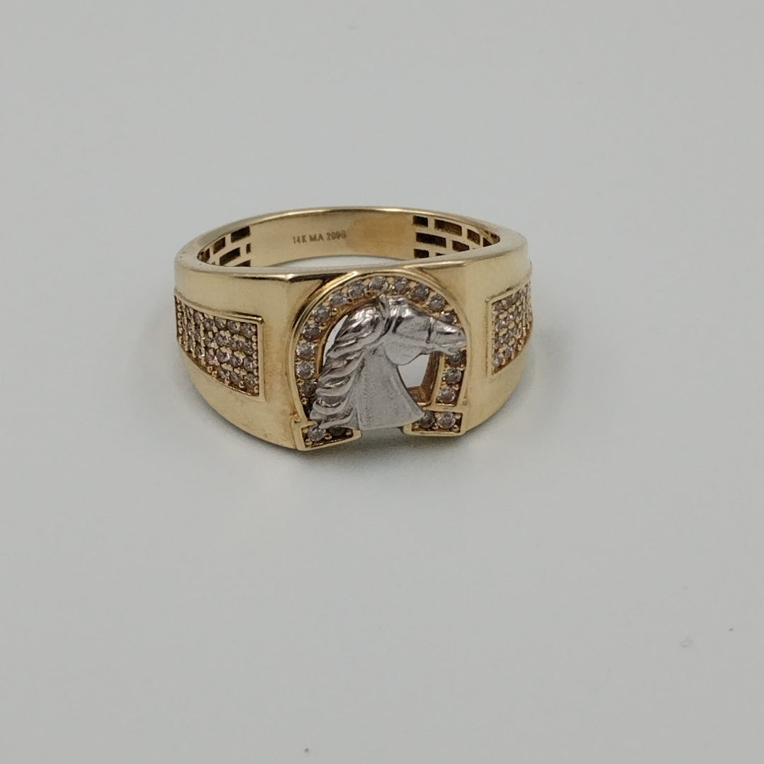 ANILLO ORO 14 K 5.9 GRMS (SEMINUEVO)