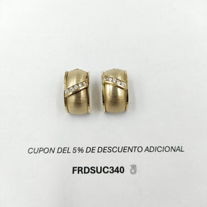 BROQUELES PAR ORO 14 K 5,50 GRMS (SEMINUEVO)