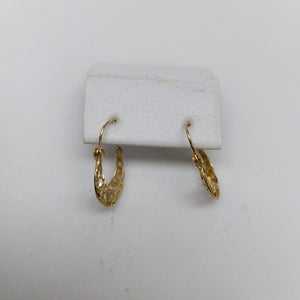 ARRACADAS PAR ORO 14 K 1.3 GRMS (SEMINUEVO)
