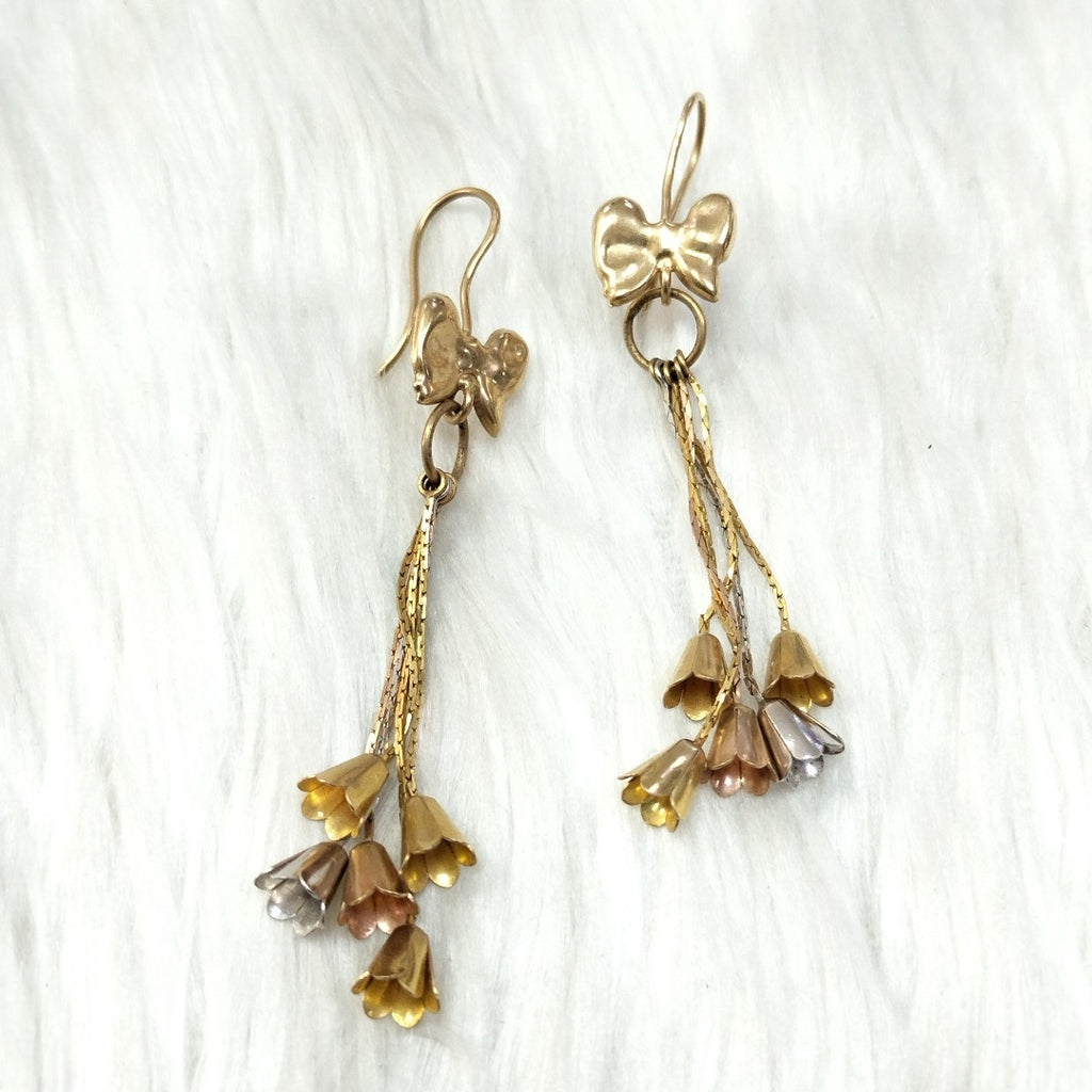 ARETES PAR ORO 14 K 5.7 GRMS (SEMINUEVO)