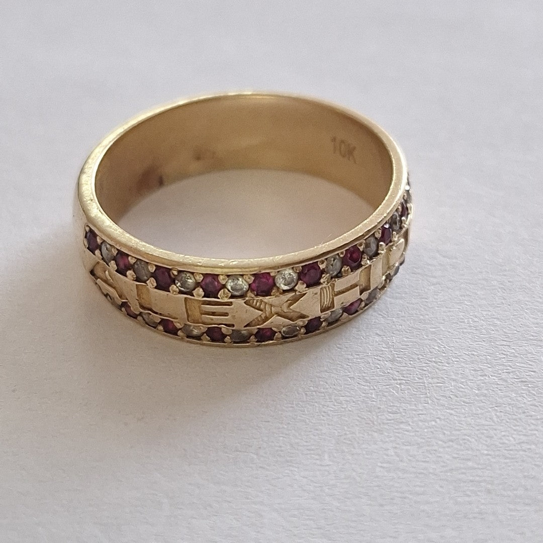 ANILLO ORO 10 K 7 GRMS (SEMINUEVO)