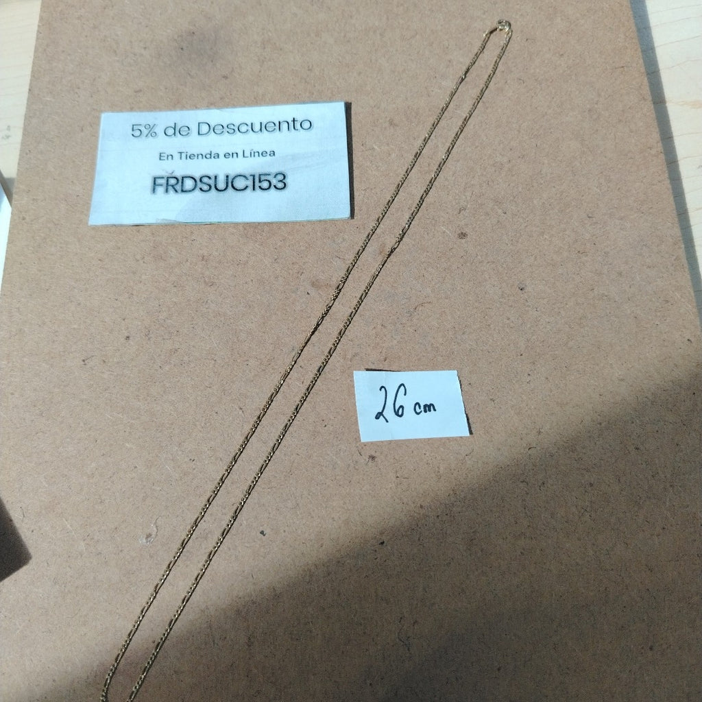 CADENA ORO 10 K 2.1 GRMS (SEMINUEVO)