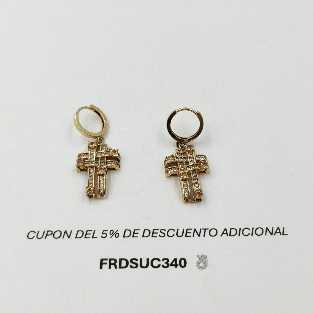 ARRACADAS PAR ORO 14 K 5,40 GRMS (SEMINUEVO)