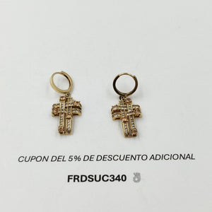 ARRACADAS PAR ORO 14 K 5,40 GRMS (SEMINUEVO)