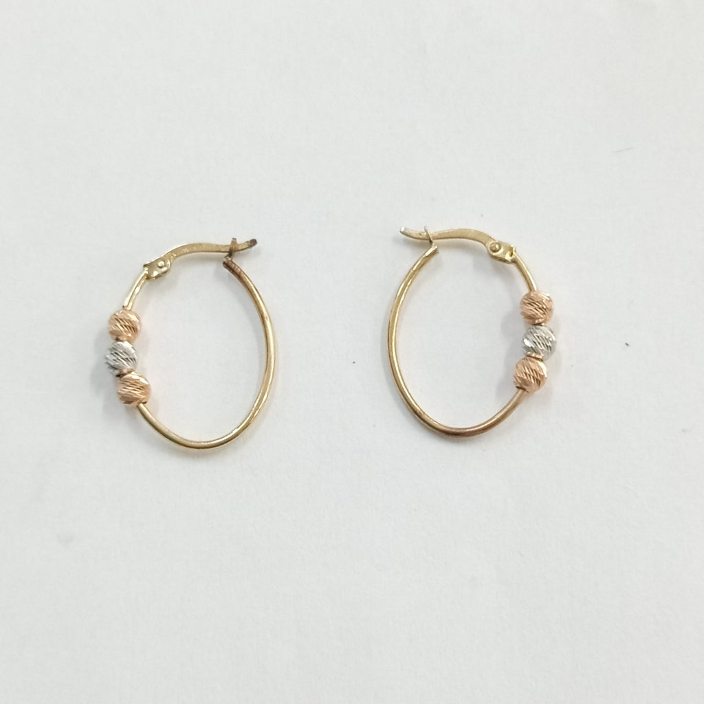 ARRACADAS PAR ORO 10 K 1.5 GRMS (SEMINUEVO)