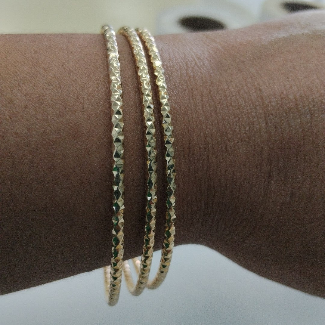 PULSERA RIGIDA ORO 14 K 7.2 GRMS (SEMINUEVO)