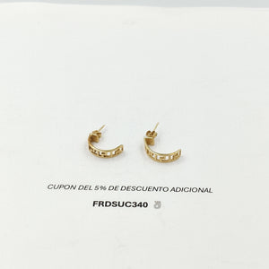 BROQUELES PAR ORO 14 K 2,60 GRMS (SEMINUEVO)