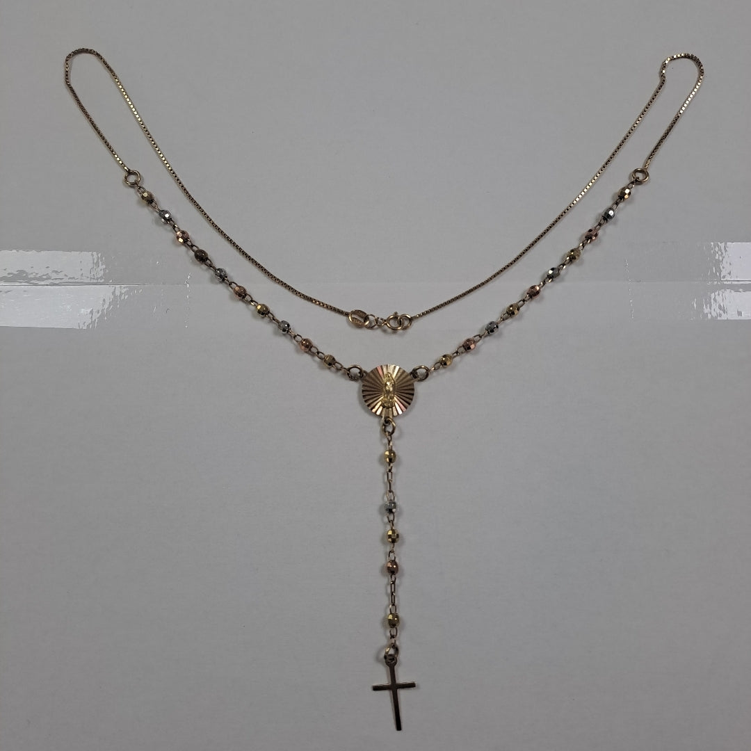 COLLAR ORO 10 K 4.5 GRMS (SEMINUEVO)