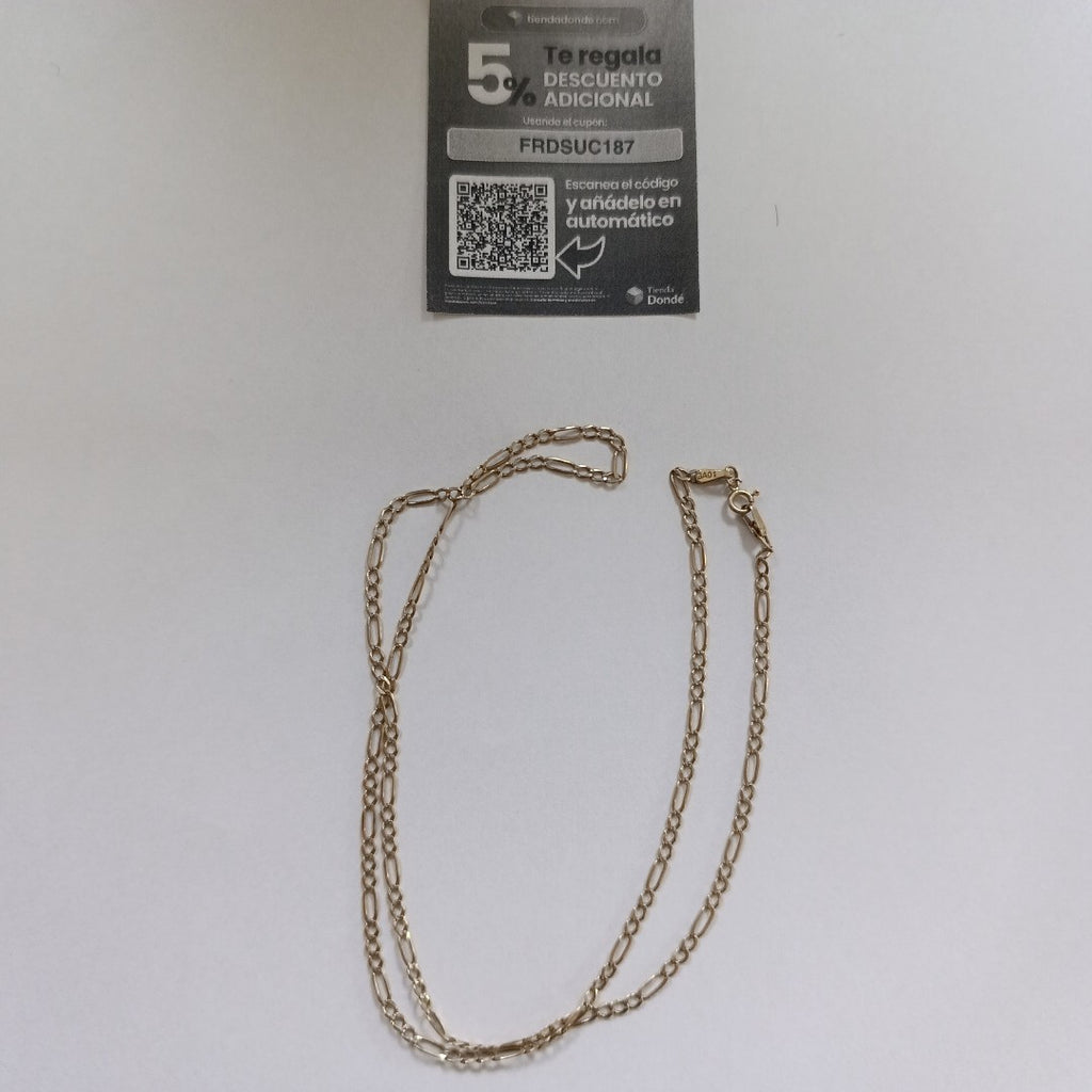 CADENA ORO 10 K 3.3 GRMS (SEMINUEVO)