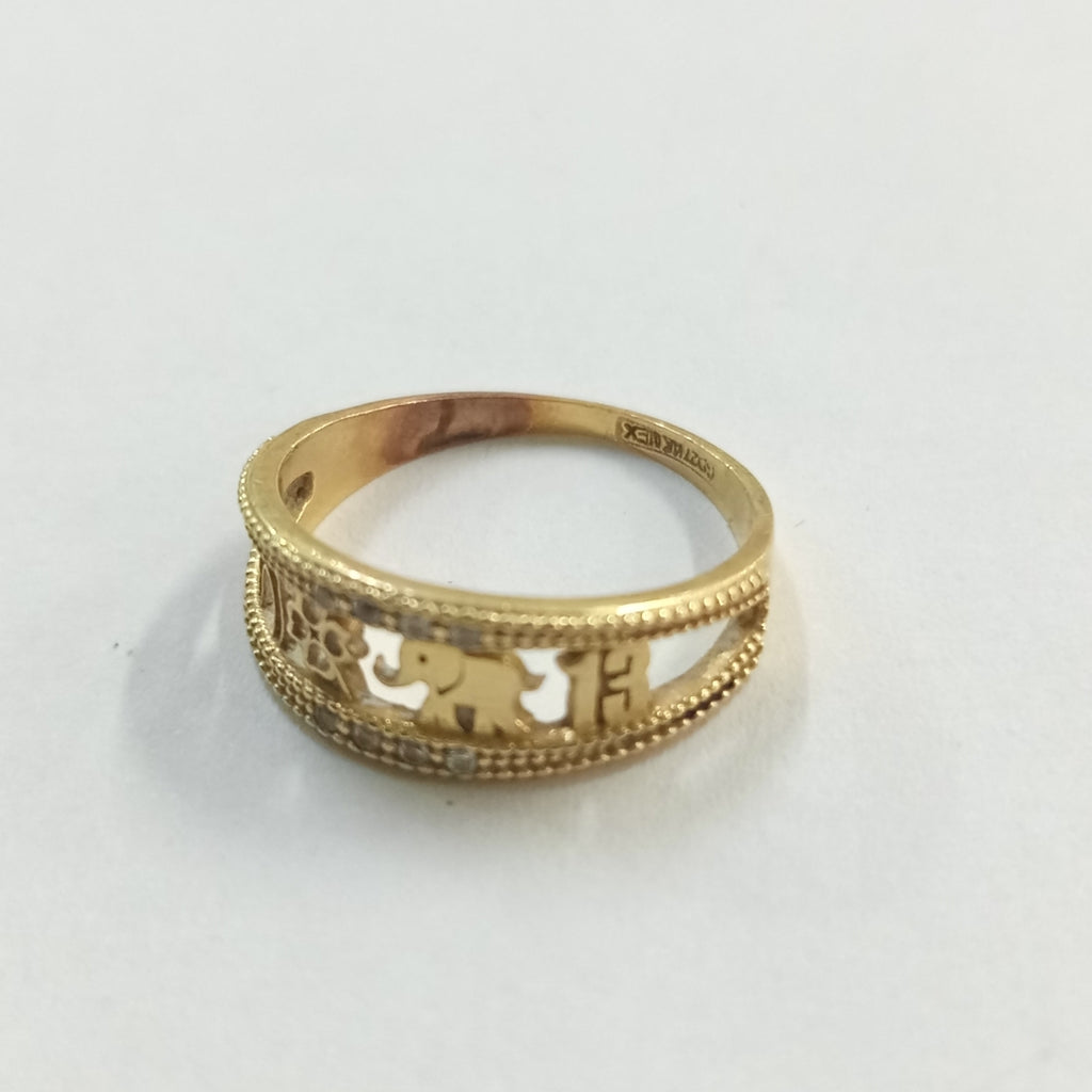 ANILLO ORO 14 K 3.5 GRMS (SEMINUEVO)