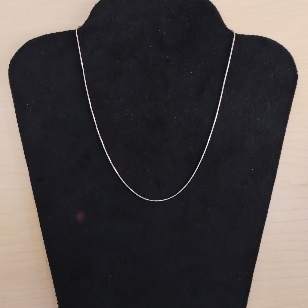 CADENA ORO, ORO BLANCO 14 K 2.5 GRMS (SEMINUEVO)