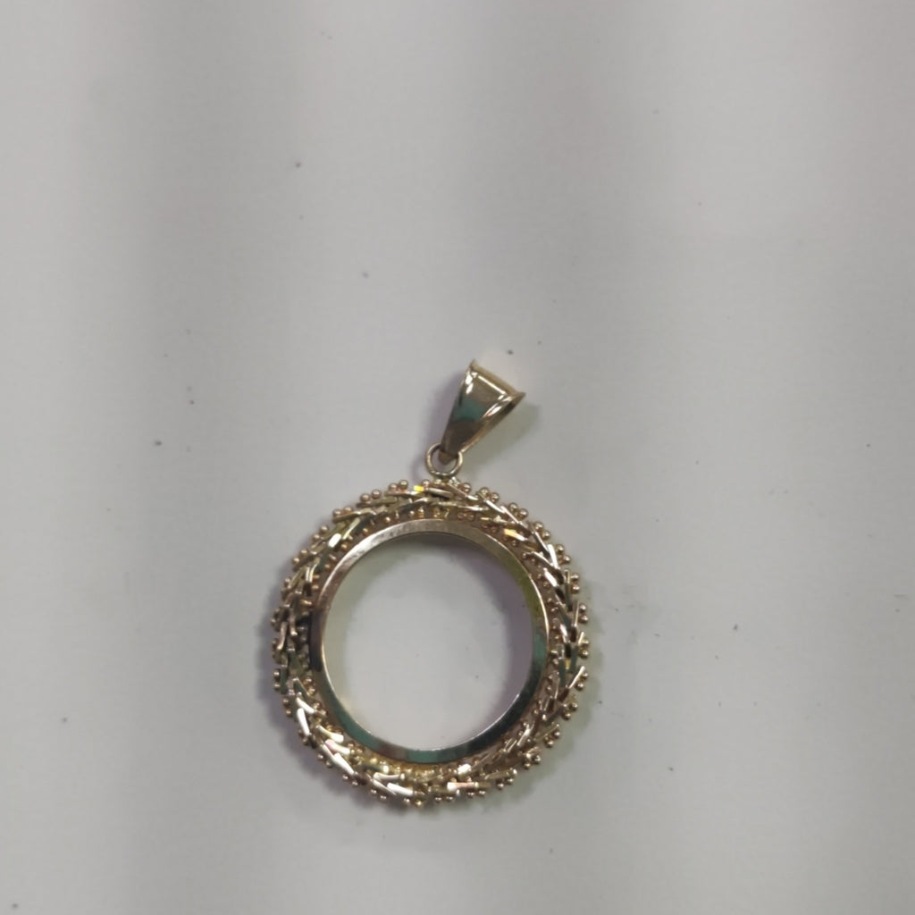 K1 1.9 GRMS 14 K IDENTIFICACIÓN DIJE MATERIALES ORO CANTIDAD DE PIEZA (SEMINUEVO)