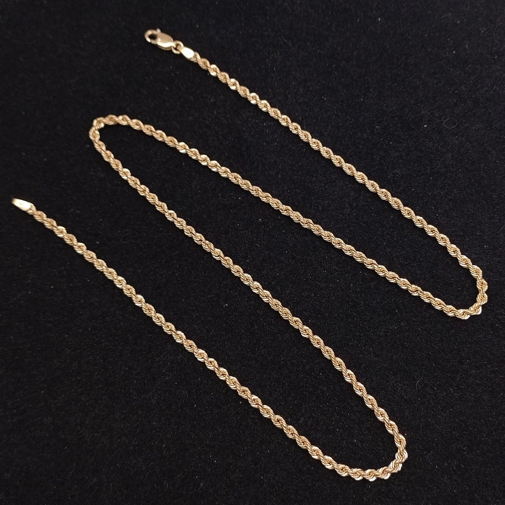 CADENA ORO 10 K 3.8 GRMS (SEMINUEVO)
