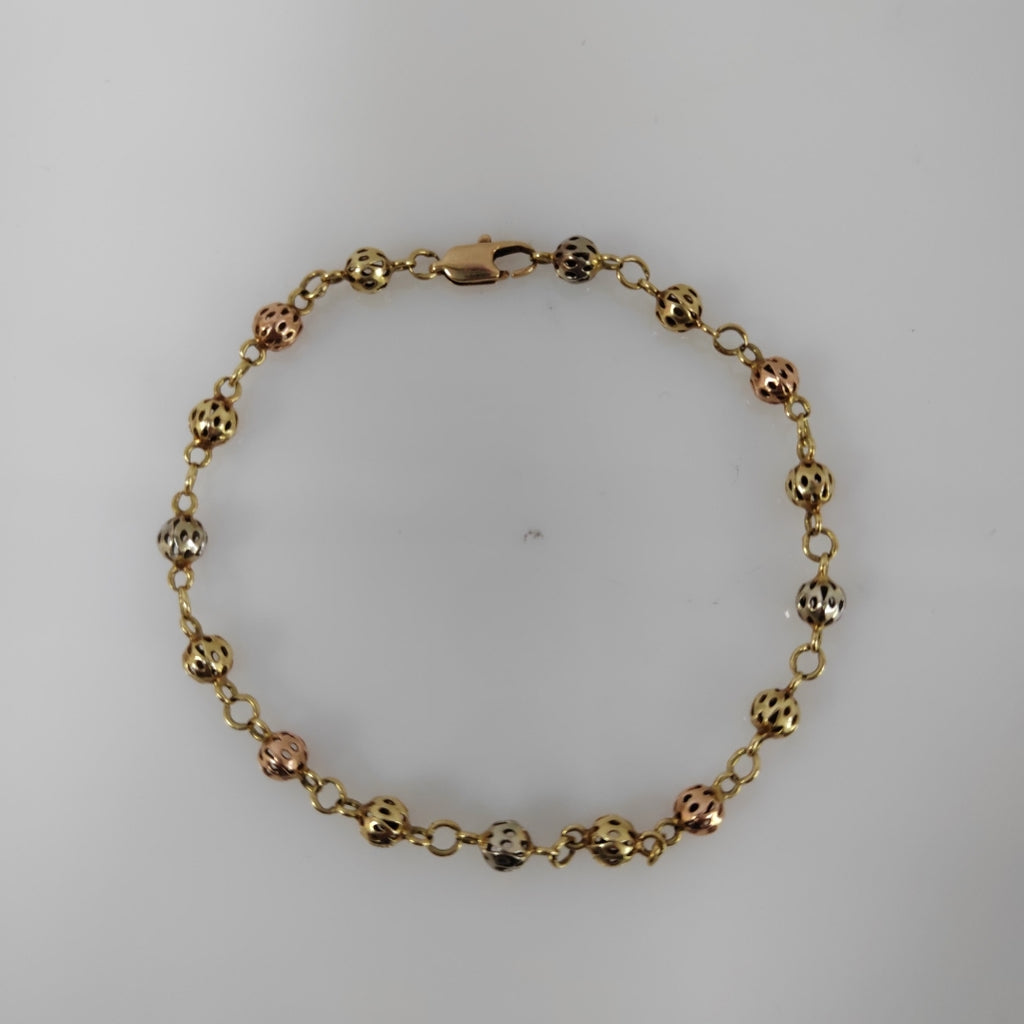 PULSERA ORO 14 K 4.7 GRMS (SEMINUEVO)