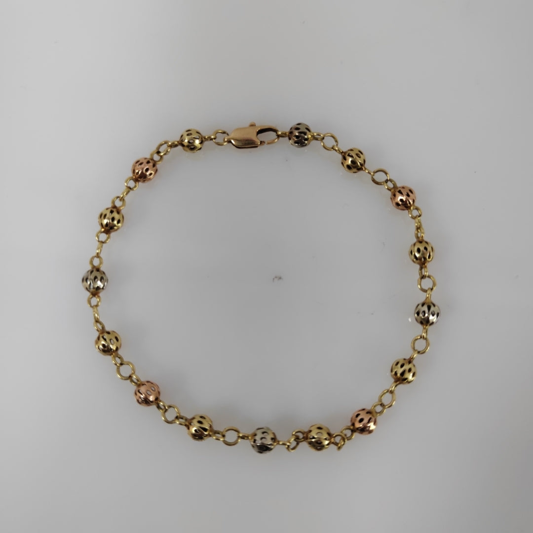 PULSERA ORO 14 K 4.7 GRMS (SEMINUEVO)