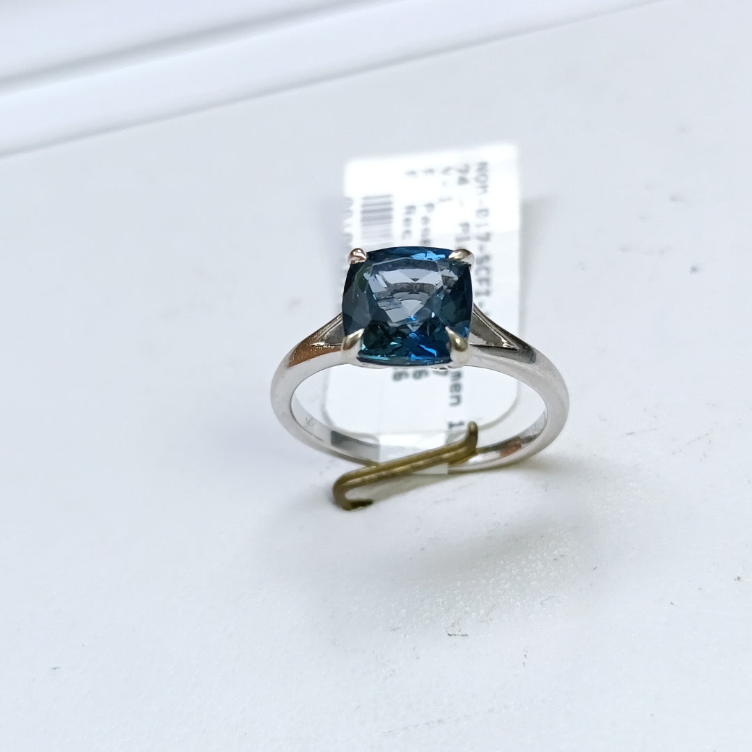 ANILLITO ORO BLANCO 14 K 3 GRMS (SEMINUEVO)