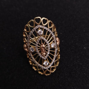ANILLO ORO 10 K 4 GRMS (SEMINUEVO)