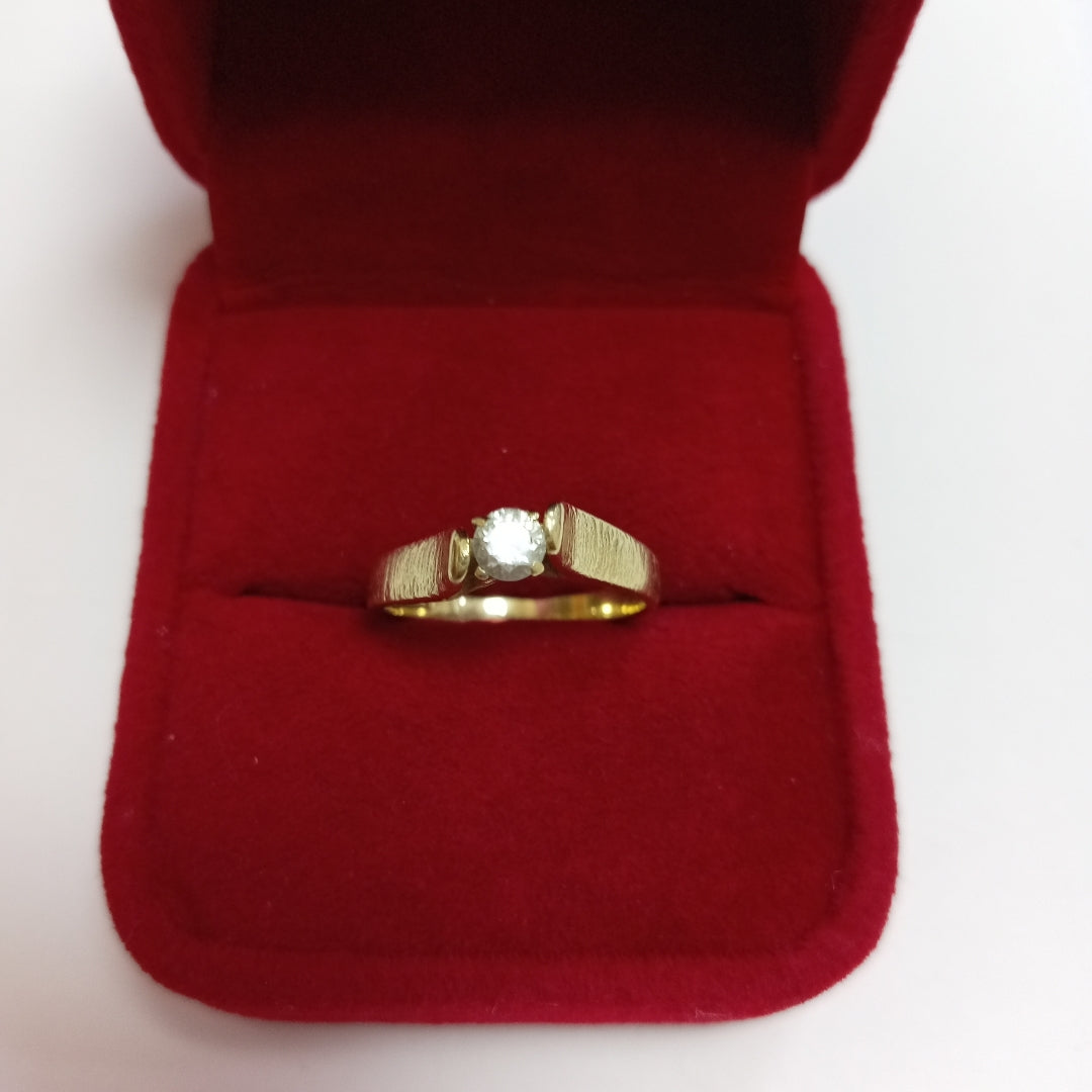 SOLITARIO ORO 14 K 2,90 GRMS (SEMINUEVO)