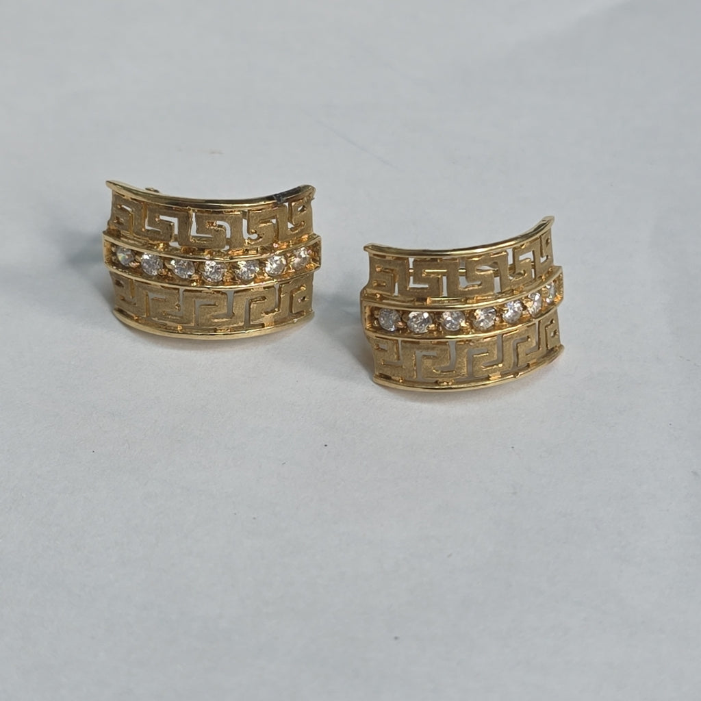 ARETES PAR ORO 8 K 5.5 GRMS (SEMINUEVO)