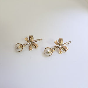 ARETES PAR ORO 8 K 4.3 GRMS (SEMINUEVO)