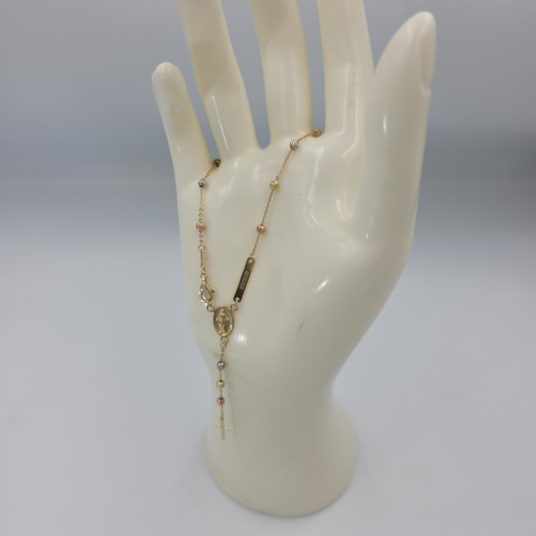 PULSERA ORO, ORO COMBINADO 10 K 2.2 GRMS (SEMINUEVO)