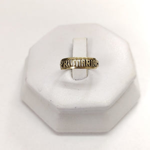 ANILLO DE GRADUACIÓN ORO 8 K 0.9 GRMS (SEMINUEVO)