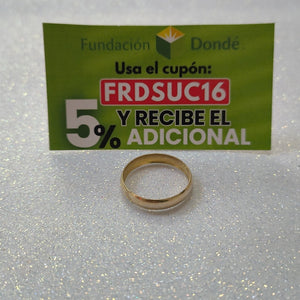 ARGOLLA ORO 8 K 1,60 GRMS (SEMINUEVO)