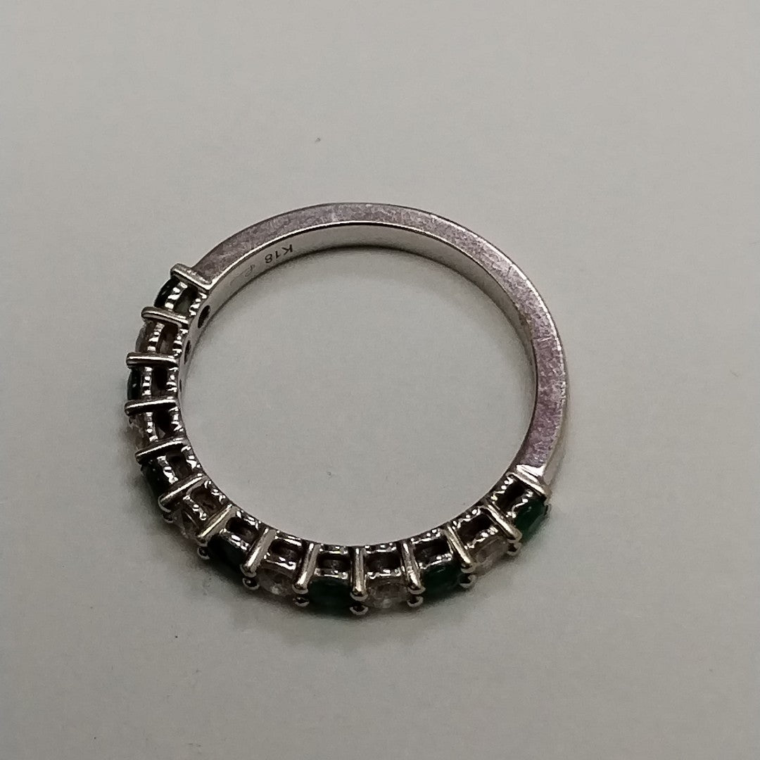MEDIA CHURUMBELA ORO BLANCO 18 K 2.3 GRMS (SEMINUEVO)