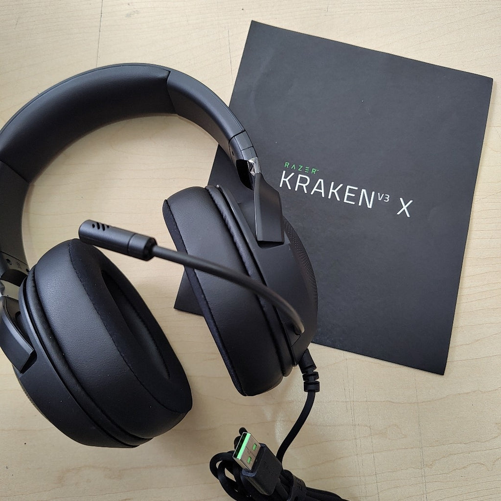 AUDIFONOS RAZER KRAKEN V3 X ALAMBRICO OVER EAR (SEMINUEVO)