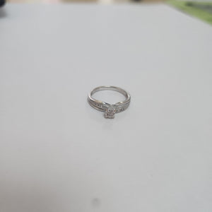 SOLITARIO ORO, ORO BLANCO 14 K 2.4 GRMS (SEMINUEVO)