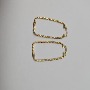 ARRACADAS PAR ORO 14 K 3,40 GRMS (SEMINUEVO)
