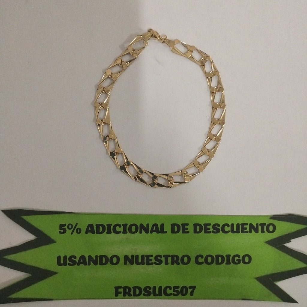 PULSERAS CABALLERO ORO 14K 4.6 (NUEVO)