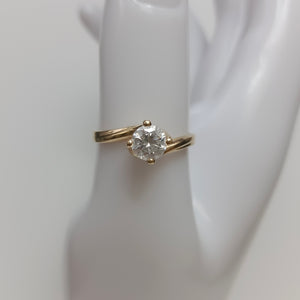 SOLITARIO ORO 14 K 2.7 GRMS (SEMINUEVO)
