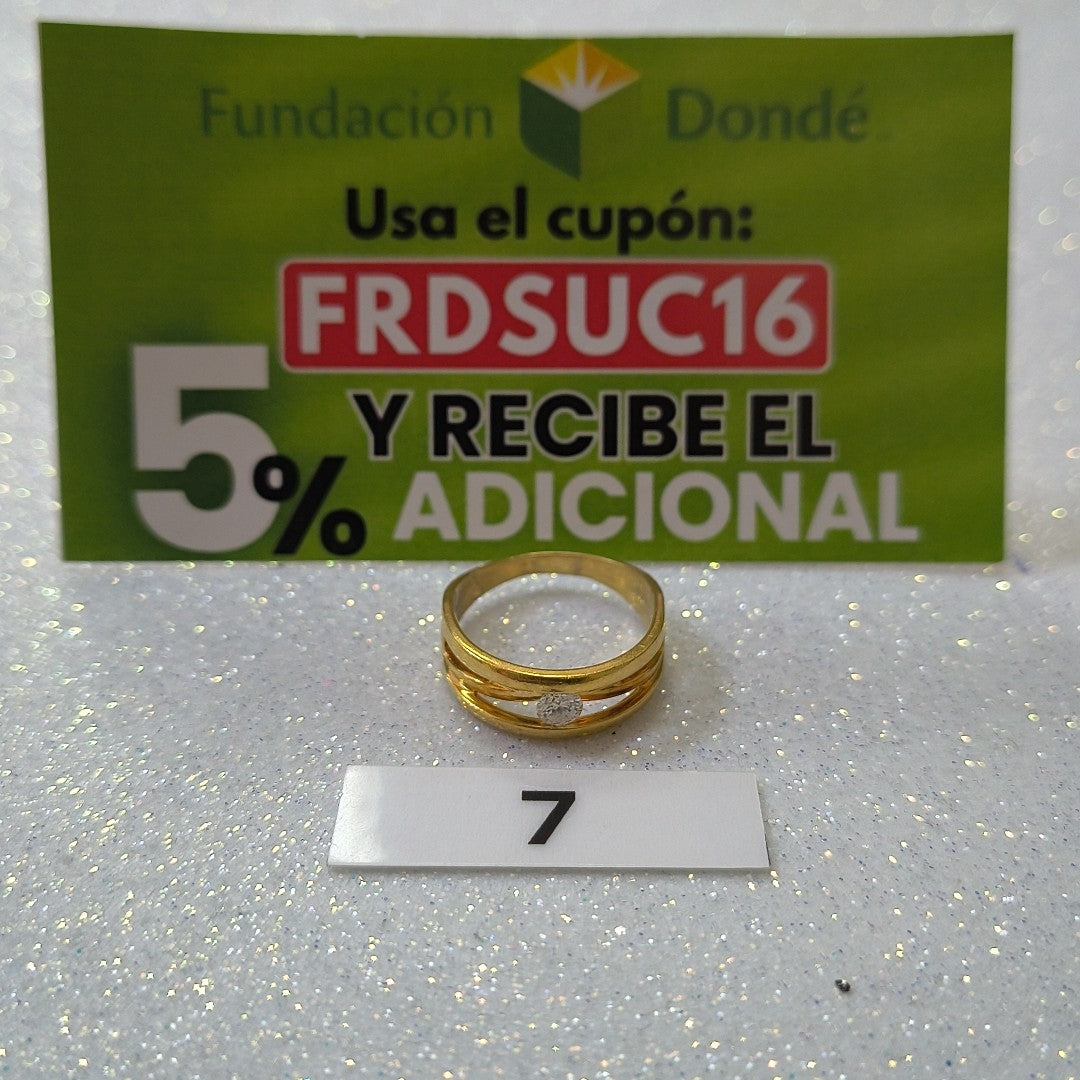 ANILLITO ORO 18 K 4.6 GRMS (SEMINUEVO)