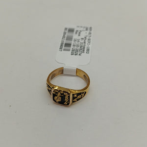 ANILLO DE GRADUACIÓN ORO 8 K 2.1 GRMS (SEMINUEVO)