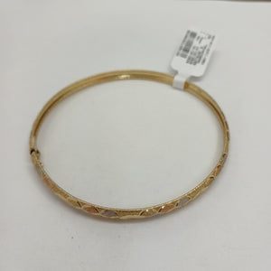 PULSERA RIGIDA ORO 14 K 5.3 GRMS (SEMINUEVO)