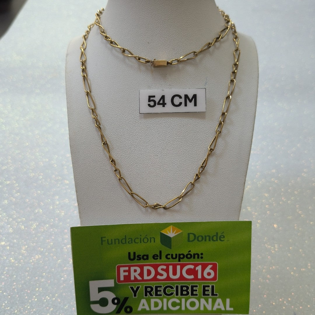 CADENA ORO 14 K 9,80 GRMS (SEMINUEVO)