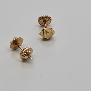 BROQUELES PAR ORO 14 K 0.4 GRMS (SEMINUEVO)