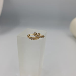 ARRACADAS PAR ORO 14 K 2,10 GRMS (SEMINUEVO)