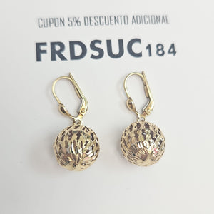 ARETES PAR ORO 14 K 2,90 GRMS (SEMINUEVO)